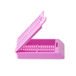 Simport Scientific Swingsette Tissue Processing/Embedding Cassettes with Hinged Covers Lilac | Buy Online | Simport&trade; Scientific | Fisher Scientific